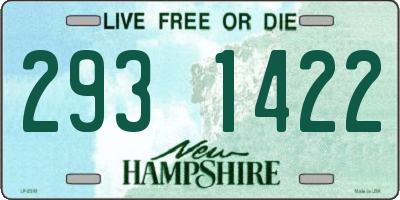 NH license plate 2931422