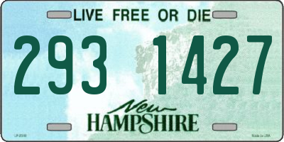 NH license plate 2931427