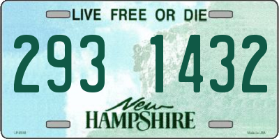 NH license plate 2931432