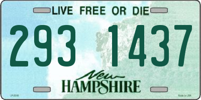 NH license plate 2931437