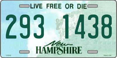 NH license plate 2931438