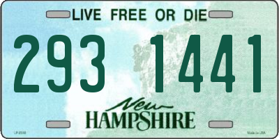 NH license plate 2931441
