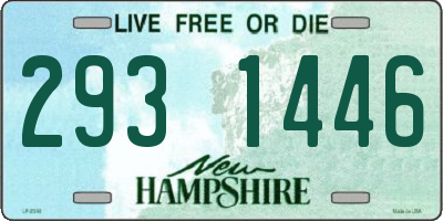 NH license plate 2931446