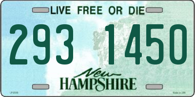 NH license plate 2931450