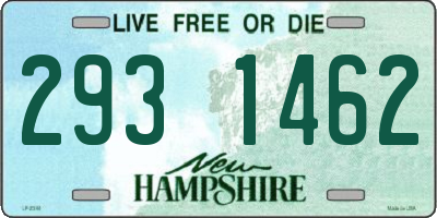 NH license plate 2931462