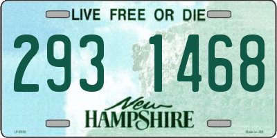 NH license plate 2931468
