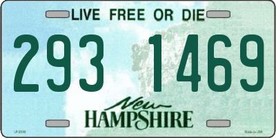 NH license plate 2931469