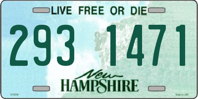 NH license plate 2931471