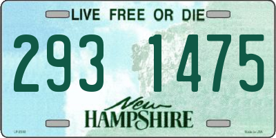 NH license plate 2931475