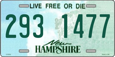NH license plate 2931477