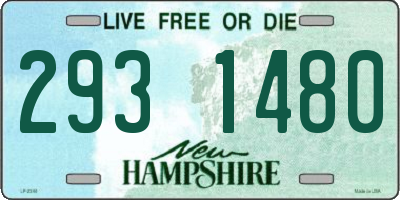 NH license plate 2931480