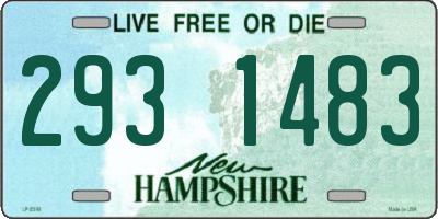 NH license plate 2931483