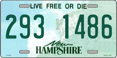 NH license plate 2931486
