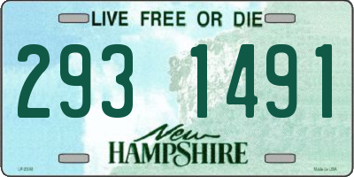 NH license plate 2931491