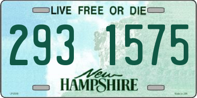 NH license plate 2931575