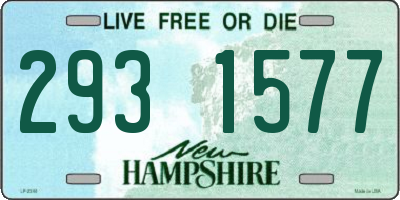 NH license plate 2931577