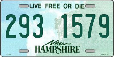 NH license plate 2931579