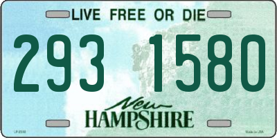 NH license plate 2931580