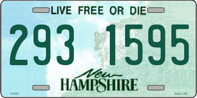 NH license plate 2931595