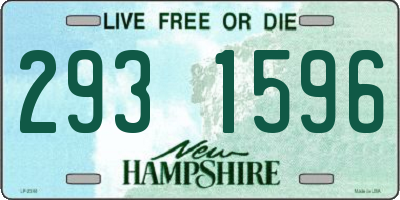 NH license plate 2931596