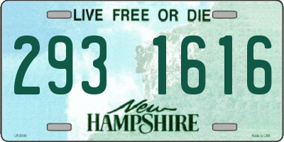 NH license plate 2931616