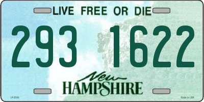 NH license plate 2931622