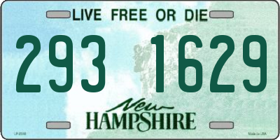 NH license plate 2931629