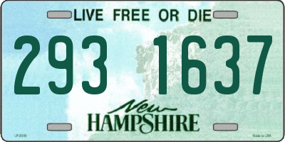NH license plate 2931637