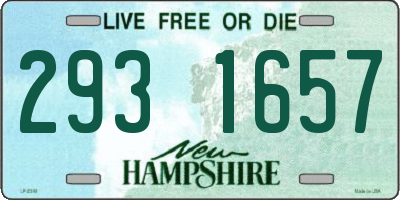 NH license plate 2931657