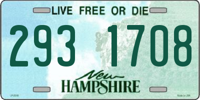 NH license plate 2931708