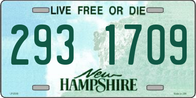 NH license plate 2931709