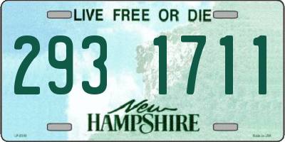 NH license plate 2931711