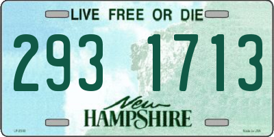 NH license plate 2931713