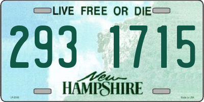 NH license plate 2931715