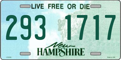 NH license plate 2931717