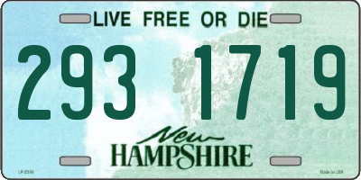 NH license plate 2931719