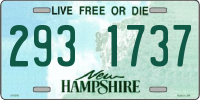 NH license plate 2931737