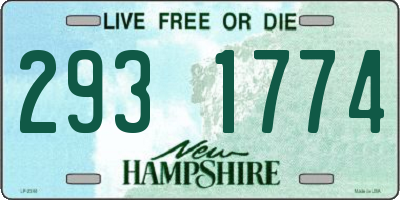 NH license plate 2931774