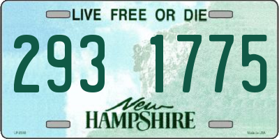 NH license plate 2931775