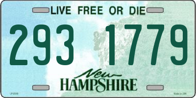 NH license plate 2931779