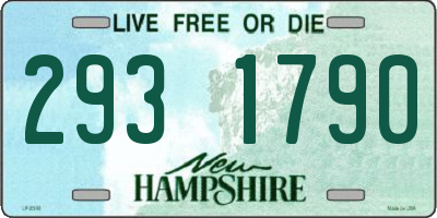 NH license plate 2931790