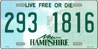 NH license plate 2931816