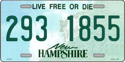 NH license plate 2931855