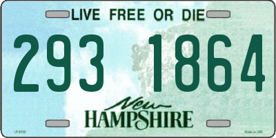 NH license plate 2931864