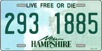 NH license plate 2931885