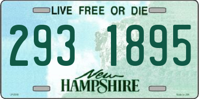 NH license plate 2931895
