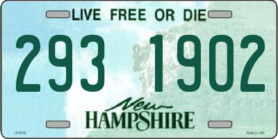 NH license plate 2931902