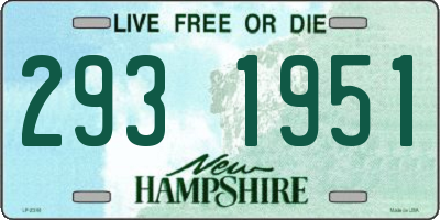 NH license plate 2931951