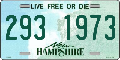 NH license plate 2931973