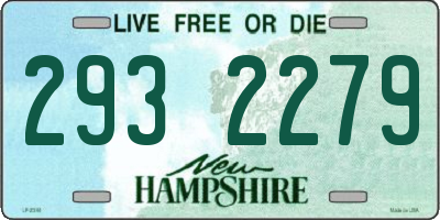 NH license plate 2932279